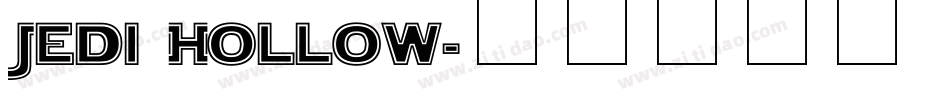 Jedi Hollow字体转换